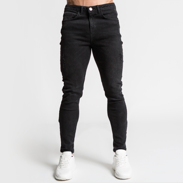 Aguero Relaxed Fit Jeans - Black on Sale