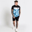 Aster Tee - Black White Multi Online Sale