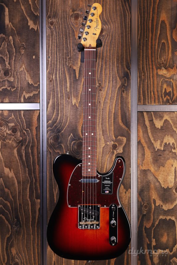 Fender American Professional II Telecaster Rosewood 3-Colour Sunburst For Cheap