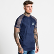 Alder Suede Tee - Navy on Sale