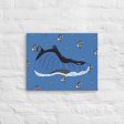 NIKE AIR FOAMPOSITE ROYAL SNEAKER ART CANVAS PRINT Online Hot Sale