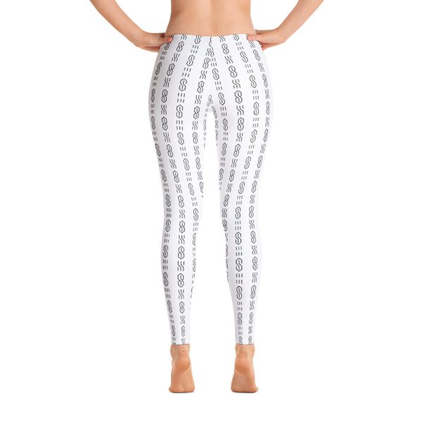 Cool S All Over Print Leggings - White For Sale