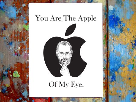 Steve Jobs I Love You Card Discount