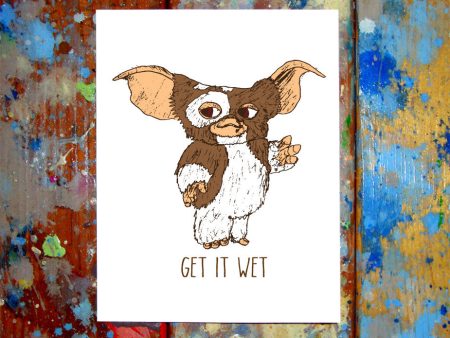 Gizmo Get It Wet Card Online now