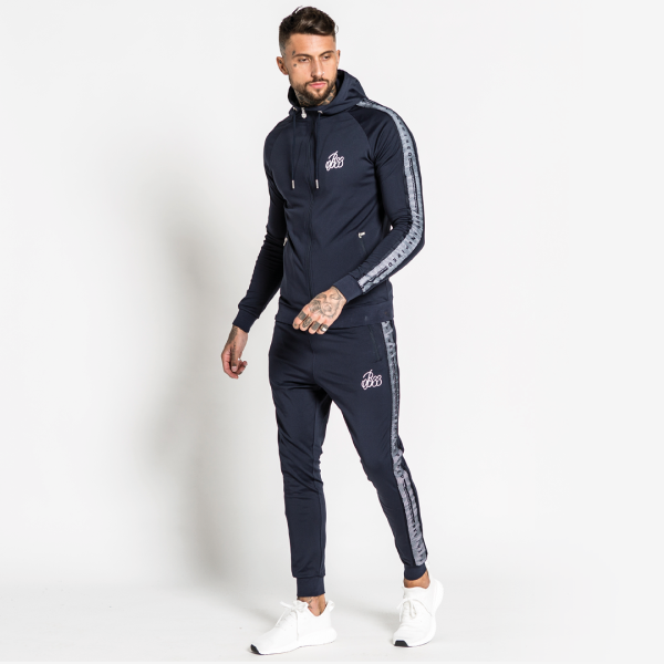 Vos Hoodie - Navy White on Sale