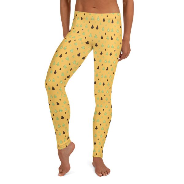 Avocado All Over Print Leggings Supply