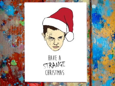 11 Stranger Things Merry Christmas Card For Sale