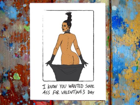 Kim Kardashian Valentine Card Fashion