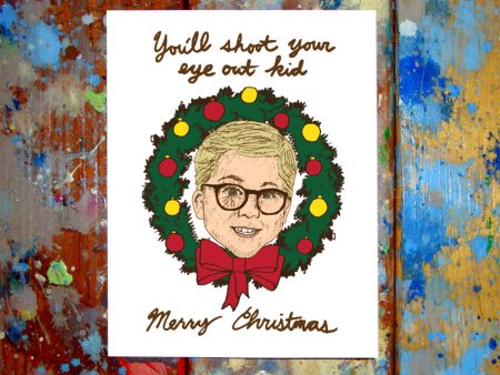 A Christmas Story Ralphie Merry Christmas Card Online now