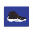 AIR JORDAN 11 SPACE JAM SNEAKER ART CANVAS PRINT Online Sale