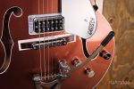 Gretsch G6118T Players Edition Anniversary Two-Tone Copper Metallic Fashion