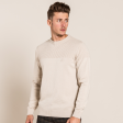 Menzo Crew Sweater - Sand For Discount