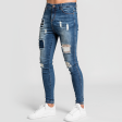 Alten Slim Fit Jeans - Mid Blue Online Hot Sale