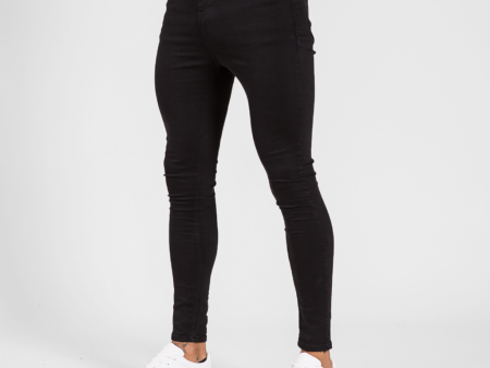 Luca Skinny Stretch Jeans - Signature Jet Black Online Hot Sale