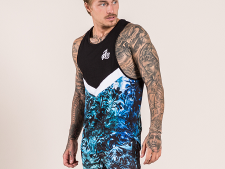 Galen Racer Vest - Tropical For Cheap