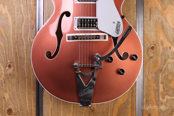 Gretsch G6118T Players Edition Anniversary Two-Tone Copper Metallic Fashion