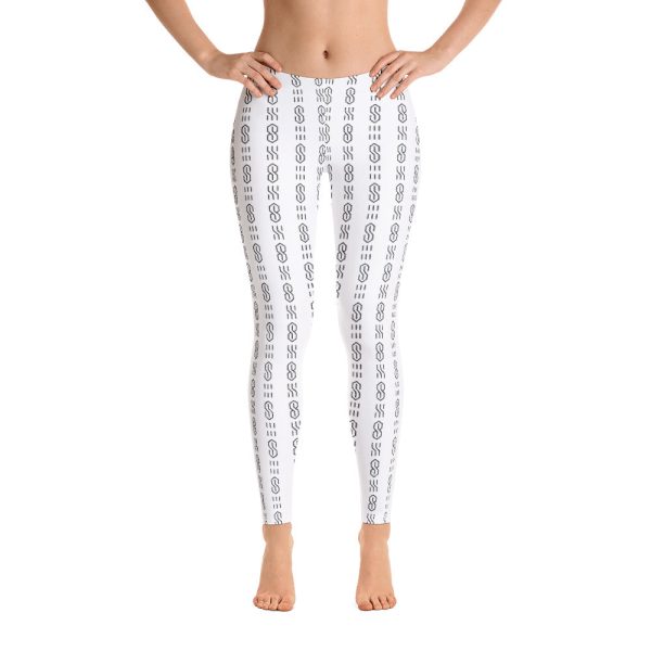 Cool S All Over Print Leggings - White For Sale