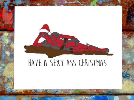 Deadpool Christmas Card Fashion