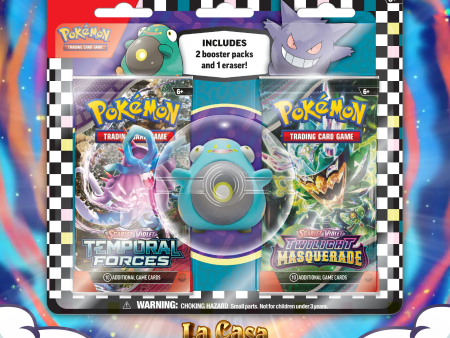 Pokémon TCG: Back to School: Eraser Blister 2024 For Sale