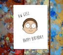 (2 Pack) Rick & Morty Birthday Greeting Cards on Sale