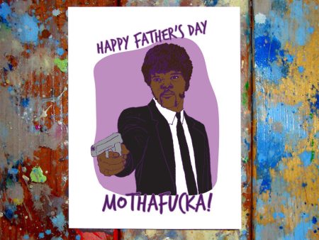 Samuel L Jackson Father s Day Greeting Card Hot on Sale