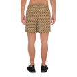 Weed Leaf All Over Print Shorts - Tan Online Sale