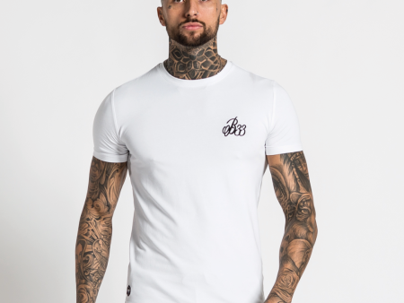 Signature Tee - White Hot on Sale