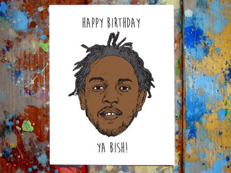 Kendrick Lamar Birthday Card Online