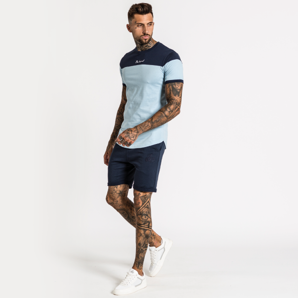 Klass Tee - Light Blue Navy Online