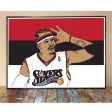 Allen Iverson Art Print Supply