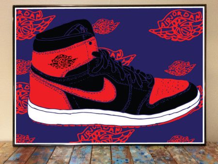 Air Jordan 1 Art Print For Cheap