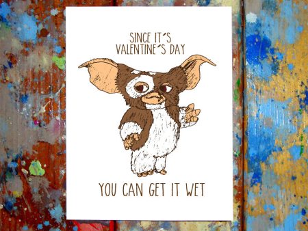 Gizmo Valentine Card Cheap