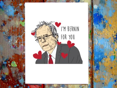 Bernie Sanders I Love You Card Online now