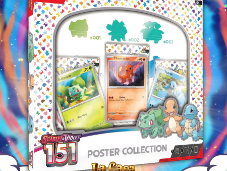 Pokemon TCG: Scarlet & Violet - 151 - Poster Collection Online Hot Sale