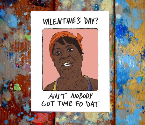 Sweet Brown Valentine Card Online Sale