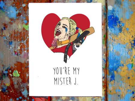 Harley Quinn Valentine Card For Cheap